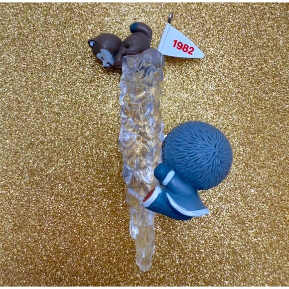 Vintage 1982 Hallmark Frosty Friends Ornament 3rd in Series Icicle No Box - Picture 2 of 3